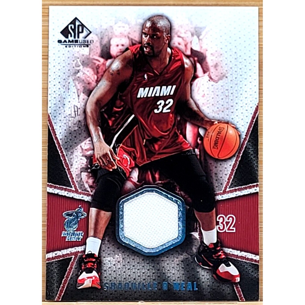 2007-08 SP GAME USED SHAQUILLE O'NEAL GAME USED JERSEY